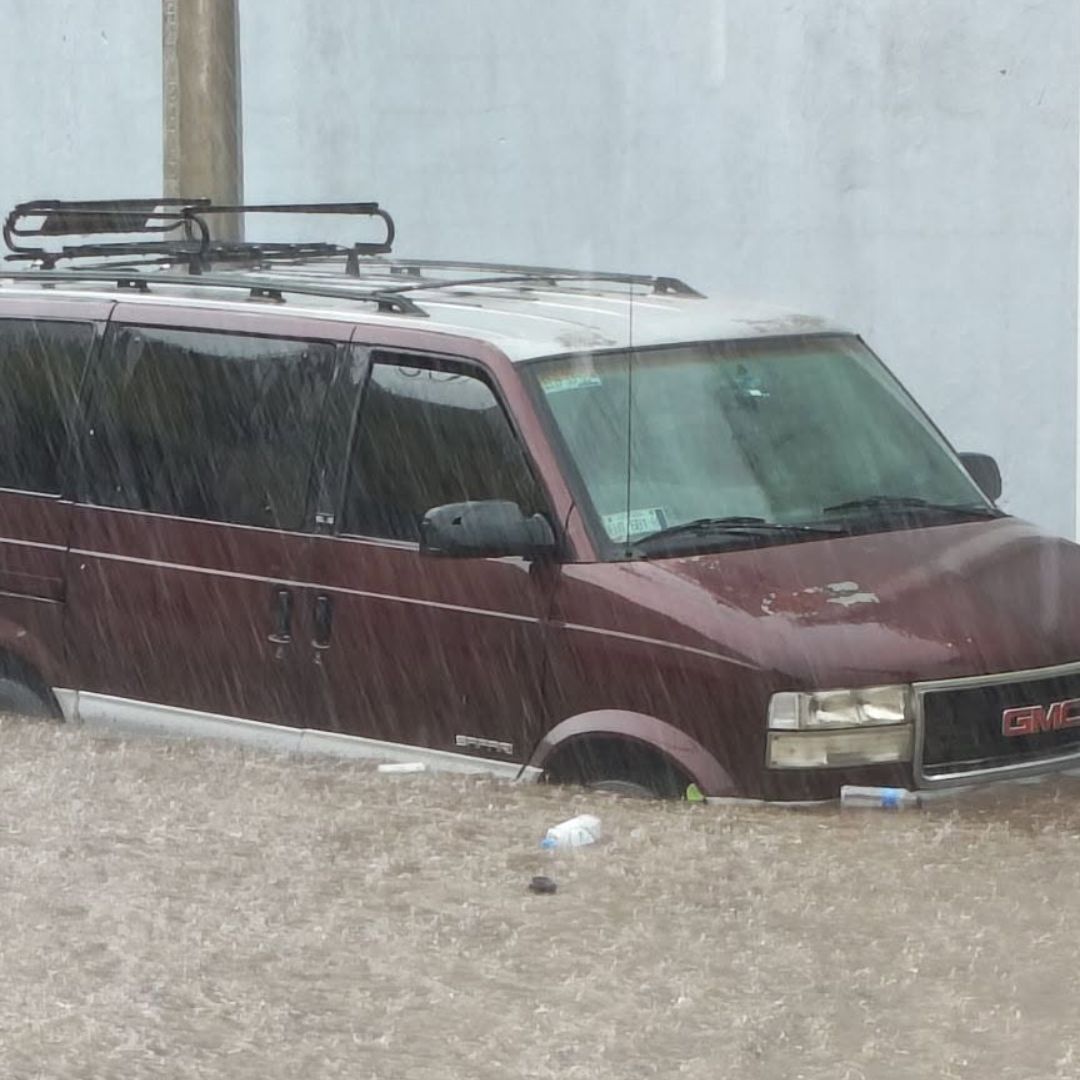 Las intensas lluvias en Hidalgo del Parral